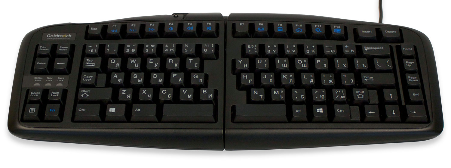 Image of Goldtouch Whilst Stocks Last - Goldtouch Keyboard Cyrillic Russian...