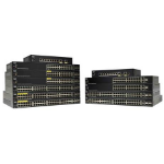 Cisco SF250-48HP-K9-EU network switch Managed L2 Fast Ethernet (10/100) Power over Ethernet (PoE) Black