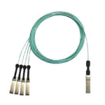 Extreme networks 10423 InfiniBand cable 3 m QSFP28 4 x SFP28 Aqua colour
