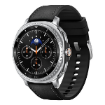Samsung Galaxy Watch8 SM-L500NZKAXSA smartwatch / sport watch 3.3 cm (1.3") AMOLED 46 mm Digital 438 x 438 pixels Touchscreen Silver Wi-Fi GPS (satellite)