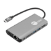 Siig JU-DK0F11-S1 laptop dock/port replicator USB 3.2 Gen 1 (3.1 Gen 1) Type-C Black, Gray