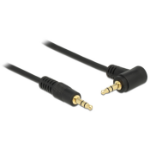 DeLOCK 0.5m 3.5mm M/M audio kabel 0,5 m Zwart