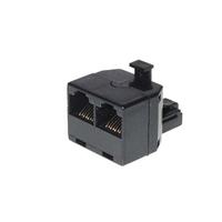 Image of shiverpeaks TC 71230-8 - RJ45 - 2x RJ45 - Black