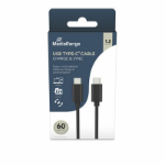 MediaRange MRCS213 USB cable USB 3.2 Gen 1 (3.1 Gen 1) 1.2 m USB C Black