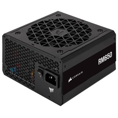 Image of Corsair 650W RM650 PSU Fully Modular 80+ Gold Rifle Bearing Fan...