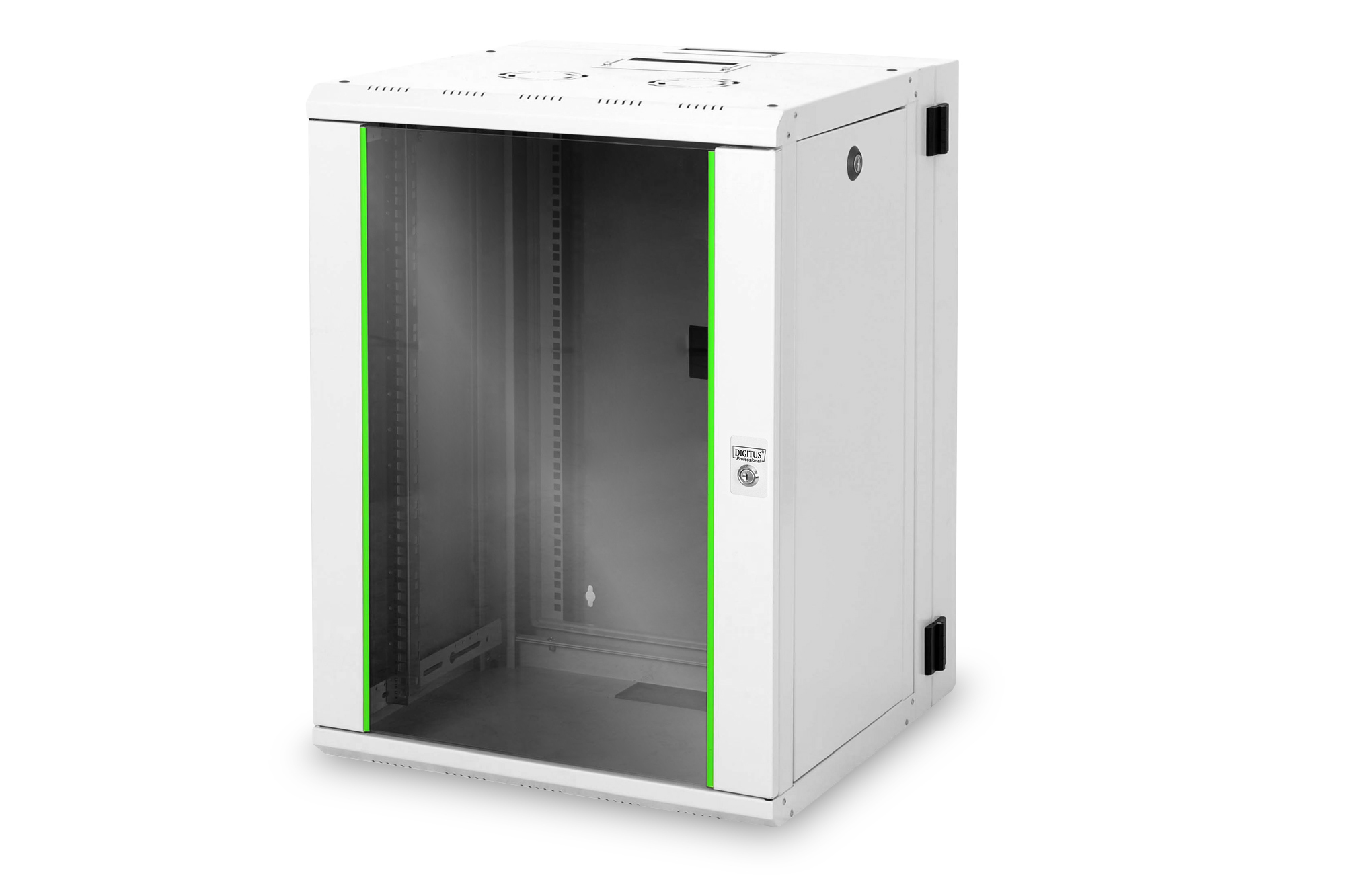 Digitus Wall Mounting Cabinet Unique Series - double sectioned, pivoted