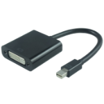 Microconnect Mini DisplayPort-DVI 0.15 m DVI-I Black