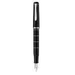 Pelikan Classic 215 fountain pen Cartridge filling system Black, Silver 1 pc(s)