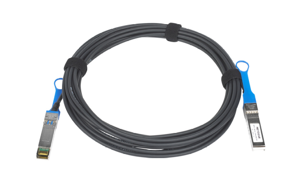 Photos - Cable (video, audio, USB) NETGEAR AXC767 InfiniBand/fibre optic cable 7 m SFP+ Black AXC767-10000S 