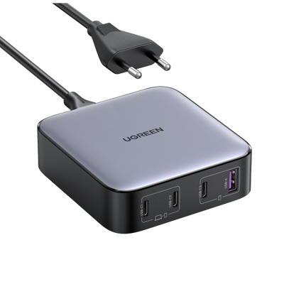 Image of Ugreen 40914 Nexode 200W GaN Desktop USB-C USB-A Charger