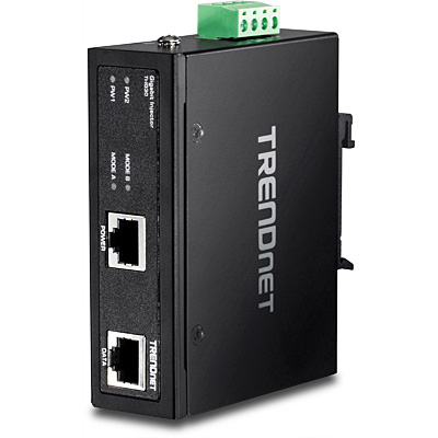 Photos - Powerline Adapter TRENDnet TI-IG30 PoE adapter Gigabit Ethernet 