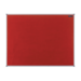 Nobo Basic Fixed bulletin board Red Felt