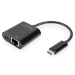 Digitus USB Type-C™ Gigabit Ethernet adapter with Power Delivery support