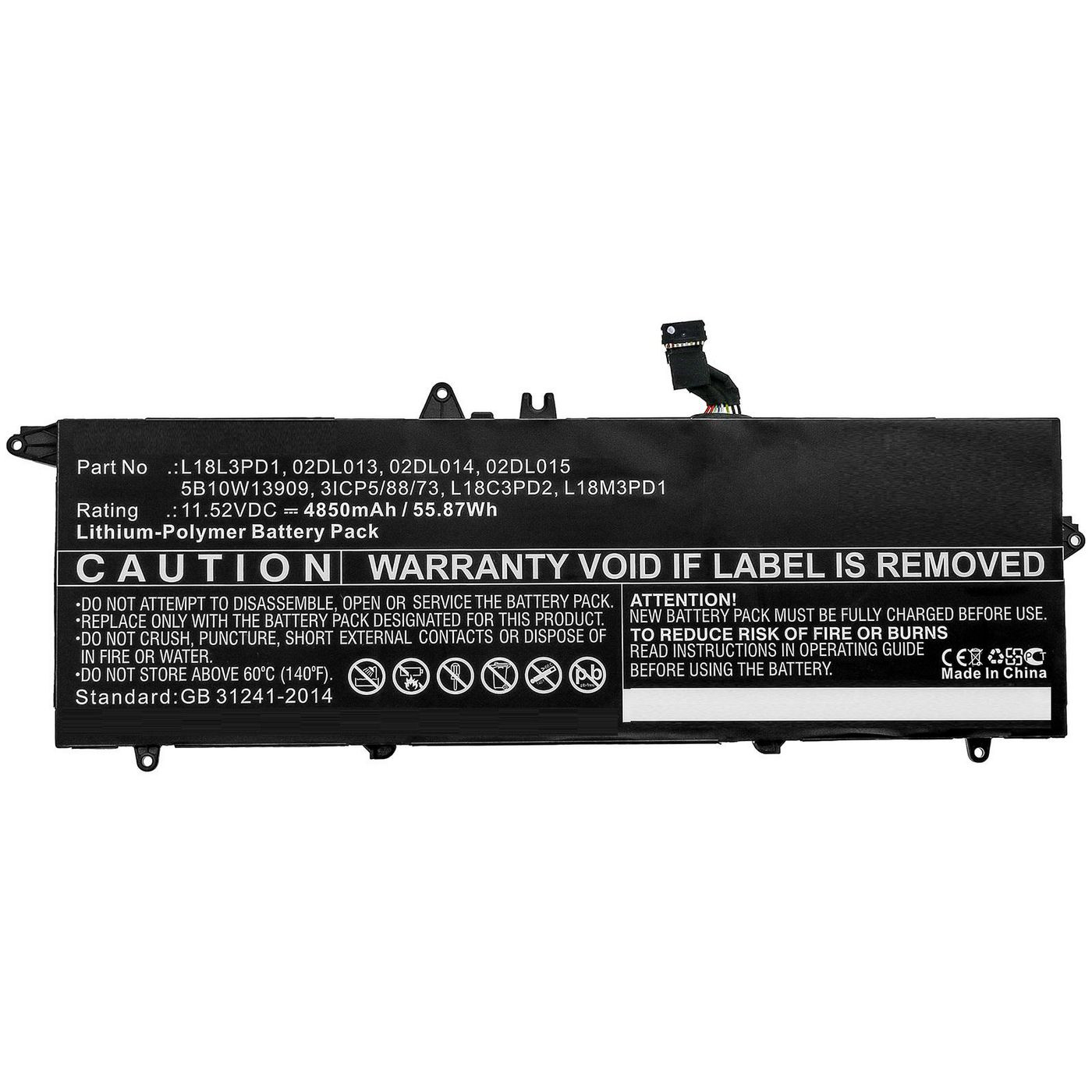 Image of CoreParts MBXLE-BA0267 laptop spare part Battery