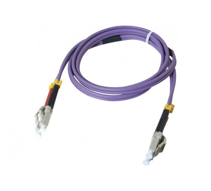 391500-HY HYPERTEC A Hypertec® ProConnectLite® Fibre Duplex OM3 LSZH LC/LC Purple-1m