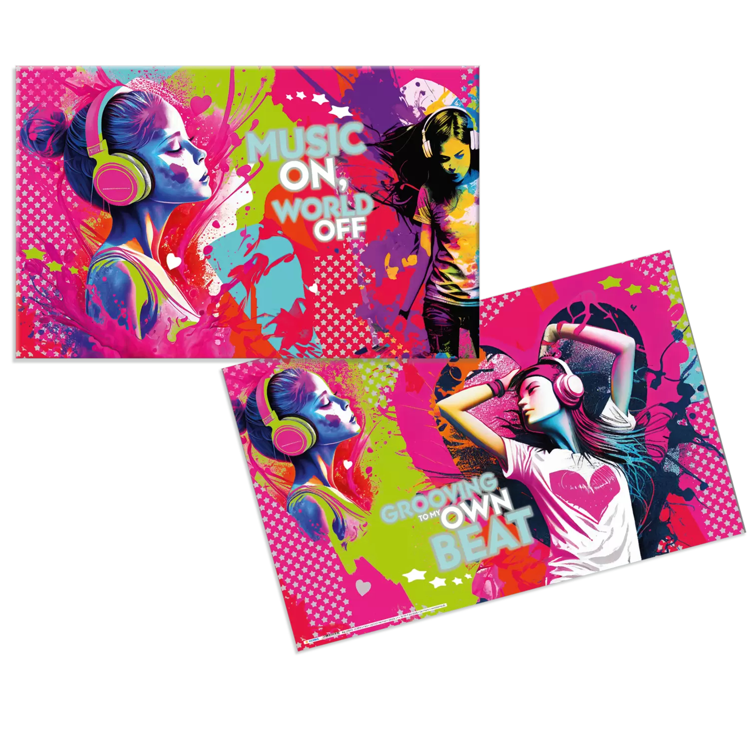 HERMA 19595 desk pad Cardboard Multicolour