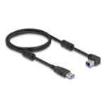 DeLOCK USB 5 Gbps Cable Type-A male to Type-B male 90° upwards angled 1 m