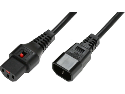 Image of Microconnect PC1022 power cable Black 3 m C14 coupler C13 coupler