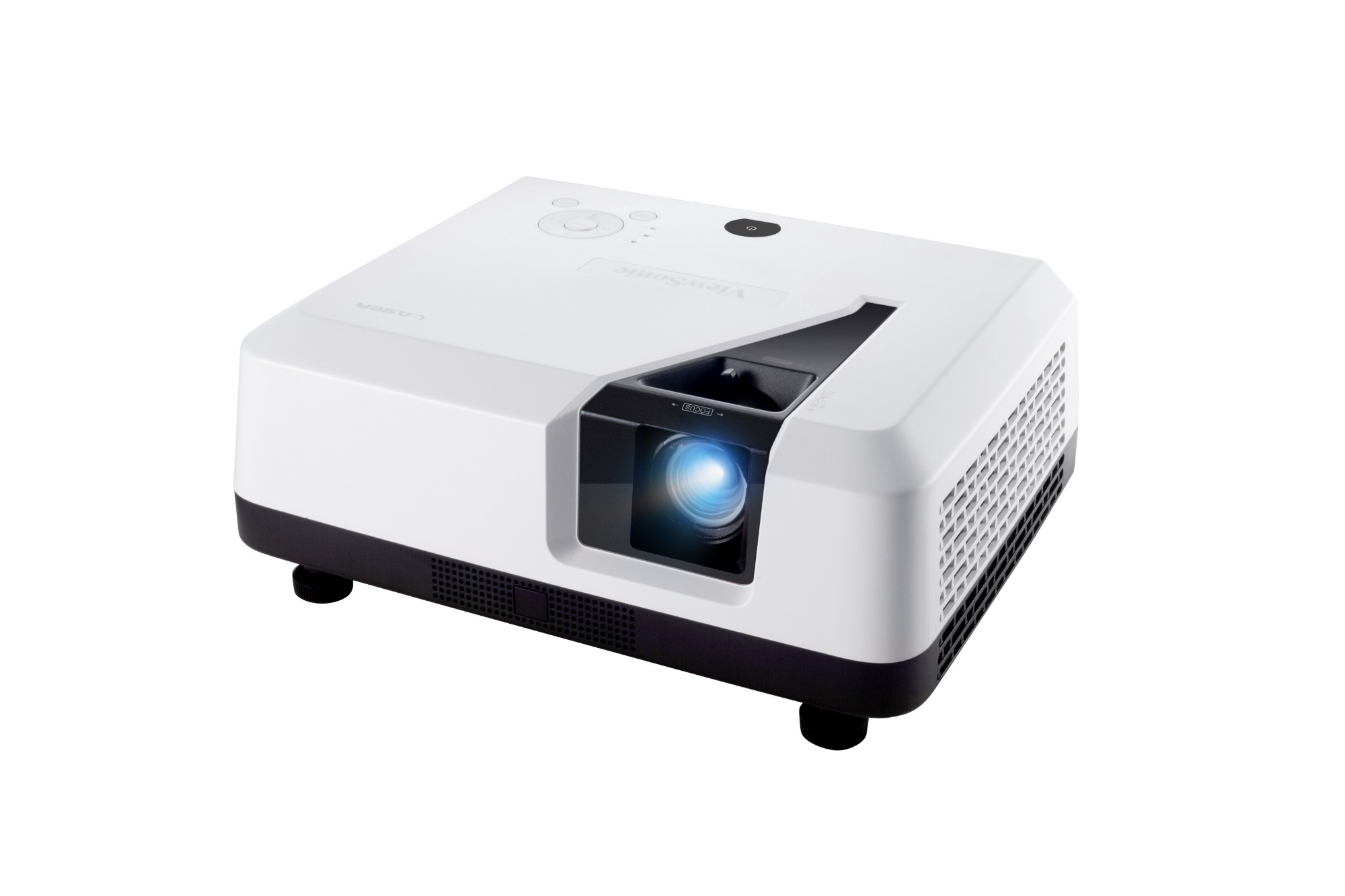 Viewsonic Ls700hd Data Projector 3500 Ansi Lumens Dmd 1080p 1920x1080 3d Ceiling Floor Mounted Projector Black White