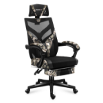 Huzaro Combat 5.0 PC gaming chair Mesh seat Black, Camouflage