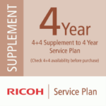 Ricoh 4+4 Supplement to 4 Year Service Plan