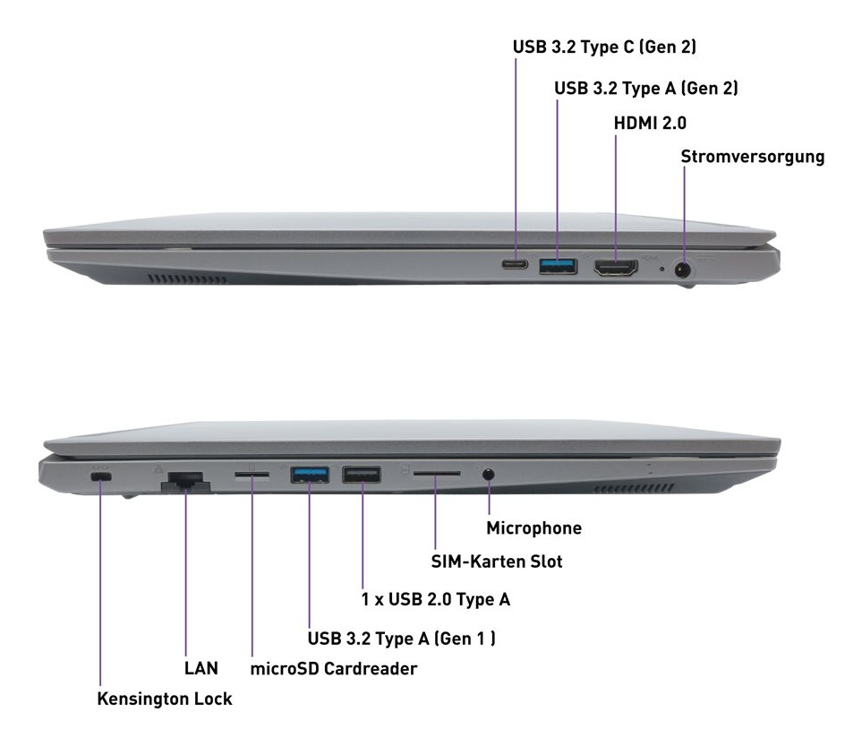 TERRA UK1220821 laptop Intel® Core™ i5 i5-1334U 43.9 cm (17.3") F