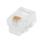 Monoprice 7269 wire connector RJ-11 Transparent