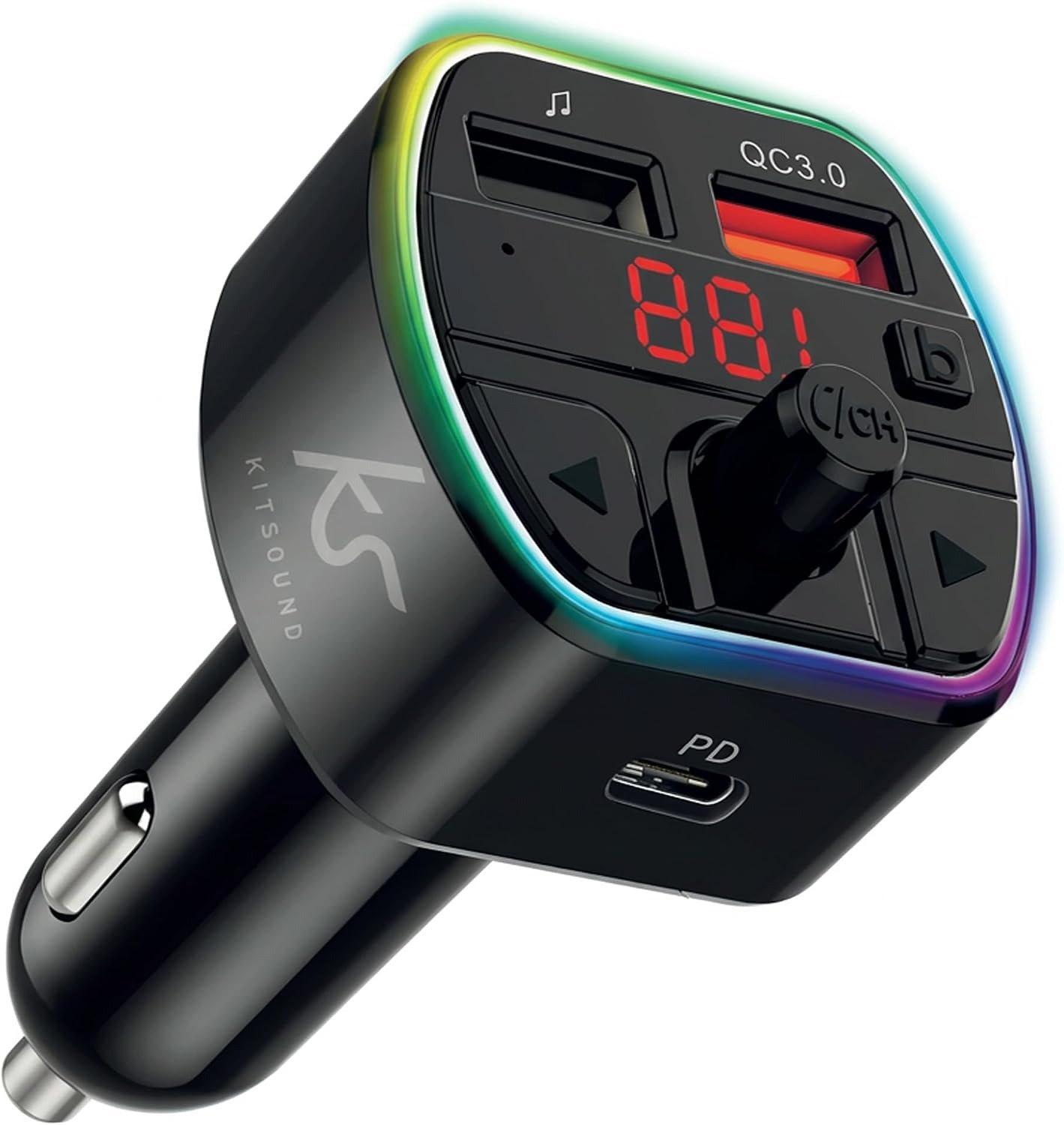 Image of KitSound MYFM2S Wireless to FM Audio Converter