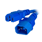 Cablenet 42-2999 power cable Blue 2 m IEC C14 IEC C15