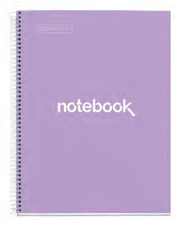Miquelrius Emotions writing notebook A4 80 sheets Lavender