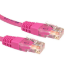 Cables Direct URT-601P networking cable Pink 1 m Cat5e U/UTP (UTP)