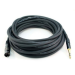 Monoprice 4765 audio cable 421.3" (10.7 m) 6.35mm TRS XLR (3-pin) Black