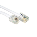 Cables Direct BT-103 telephone cable 3 m White