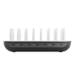 ALOGIC Powerfin 7 Port USB-C Desktop 80W Charging Station with USB-C Cables included