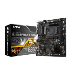 MSI B350M PRO-VD PLUS motherboard Socket AM4 Micro ATX AMD B350