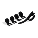 Durable Cavoline Grip Tie cable tie Hook & loop cable tie Black 5 pc(s)