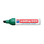 Edding 500 permanent marker Chisel tip Green 10 pc(s)