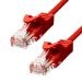 ProXtend CAT5e U/UTP CU PVC Ethernet Cable Red 3M