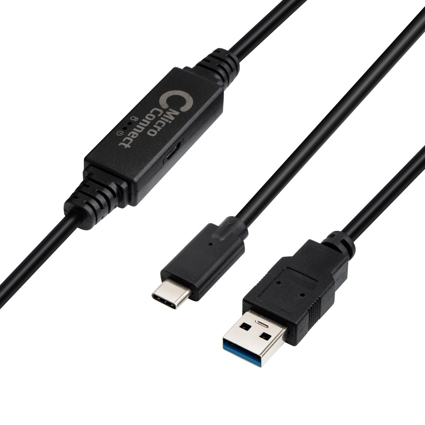 Microconnect Men's Black Usb3.1ca5amp Usb Cable Usb 3.2 Gen 1 (3.1 Gen 1) 5 M Usb
