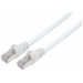 Intellinet Network Patch Cable, Cat7 Cable/Cat6A Plugs, 0.5m, White, Copper, S/FTP, LSOH / LSZH, PVC, RJ45, Gold Plated Contacts, Snagless, Booted, Lifetime Warranty