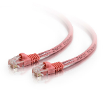 C2G Cat5e, 2ft. networking cable Pink 23.6" (0.6 m)