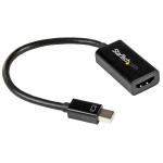 StarTech.com Kit de connectiques Mini DisplayPort vers DVI - Convertisseur actif Mini DP vers HDMI avec câble HDMI vers DVI de 1,8 m