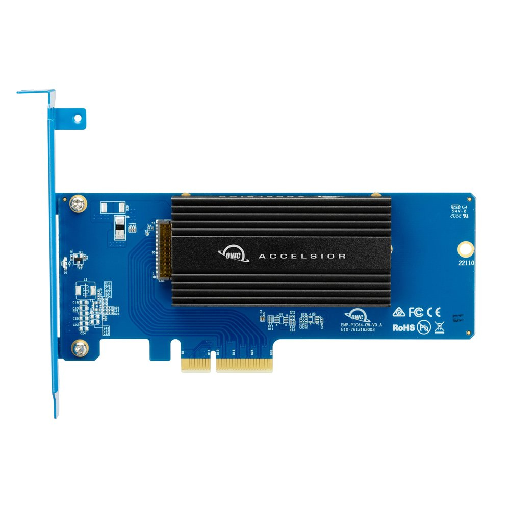 OWCSACL1M OTHER WORLD COMPUTING (OWC) OWCSACL1M - PCIe - M.2 - Black - Blue - Notebook - Activity - BSMI CE FCC RCM VCCI
