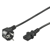 Image of Goobay 95142 power cable Black 3 m