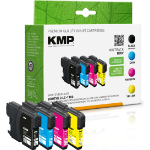 KMP B78V inktcartridge 4 stuk(s) Compatibel Zwart, Cyaan, Magenta, Geel