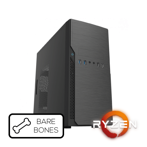PRE-BUILT BAREBONE PC - AMD RYZEN 5 2400G 3.6GHz, 8GB RAM, 240GB SSD PRE-BUILT BAREBONE PC - AMD RYZEN 5 2400G 3.6GHz, 8GB RAM, 240GB SSD