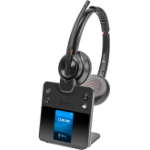 POLY Savi 8420 Office Stereo Microsoft Teams Certified DECT 1880-1900 MHz Headset
