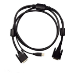 4Cabling 006.008.8030 KVM cable Black 1.8 m