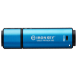 Kingston Technology IronKey 32GB USB-C Vault Privacy 50C AES-256 Encrypted, FIPS 197