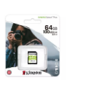 Kingston Technology Canvas Select Plus V10 64GB SD Class 10 UHS-I U3 Flash Card